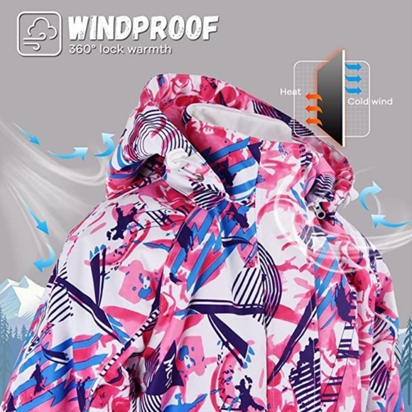 NWT Size 5T (120) MCTi Snowsuit-Waterproof & Easy On/Off . Size Chart In Pics - Picture 9 of 10